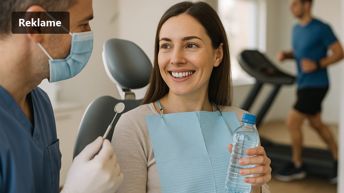 Gør tandeftersyn til en del af din sundhedsrutine sammen med motion
